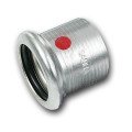 Заглушка стальная оцинкованная пресс В SANHA-THERM Ø22 (12430122)