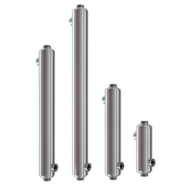 Теплообмінник для басейну кожухотрубний Secespol (HEXONIC) REV1000S (0169-0010)