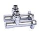 Кран для полотенцесушителя хромированный угловой удлиненный SOLOMON CHROM 1/2"х1/2" 2 шт Кран для полотенцесушителя хромированный угловой удлиненный SOLOMON CHROM 1/2"х1/2" 2 шт