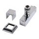 Кран для полотенцесушителя угловой удлиненный SOLOMON CUBE CHROM 1/2"х1/2" 2 шт Кран для полотенцесушителя угловой удлиненный SOLOMON CUBE CHROM 1/2"х1/2" 2 шт