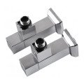 Кран для рушникосушки кутовий подовжений SOLOMON CUBE CHROM 1/2"х1/2" 2 шт