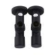 Кран для рушникосушки чорний кутовий подовжений SOLOMON BLACK 1/2"х1/2" 2 шт Кран для рушникосушки чорний кутовий подовжений SOLOMON BLACK 1/2"х1/2" 2 шт