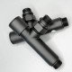 Кран для рушникосушки чорний кутовий подовжений SOLOMON BLACK 1/2"х1/2" 2 шт Кран для рушникосушки чорний кутовий подовжений SOLOMON BLACK 1/2"х1/2" 2 шт