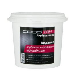 Засіб для видалення накипу (карбонатно-кальцієвих відкладень) СВОД-ТВН Professional 1кг Засіб для видалення накипу (карбонатно-кальцієвих відкладень) СВОД-ТВН Professional 1кг