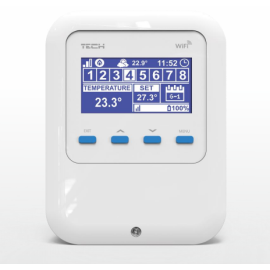 Контролер кімнатний на 8 зон опалення TECH ST-8S WI-FI