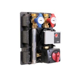 Насосный модуль WATTS FlowBox HKFC20 со смесителем и термостатом (с циркуляционным насосом Wilo Yonos PARA 15/6) 