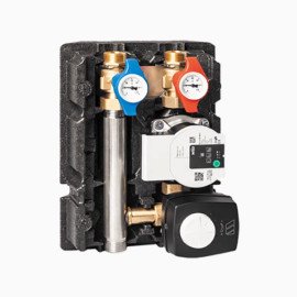 Насосний модуль WATTS FlowBox HKM20 зі змішувачем KVS 4,0 (насос Wilo Yonos PARA 15/6)