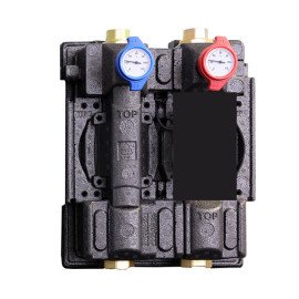 Насосна група WATTS HK25 для радіаторів або обігріву бойлера (без насоса, 2 кульових крана на подачі)