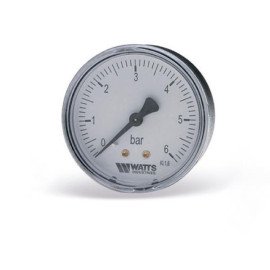 Манометр аксиальный WATTS F+R100 (MAL) 0-6 бар 63 мм