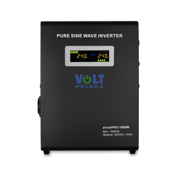 Джерело безперебійного живлення VOLT POLSKA SINUS PRO 1000 Вт 12/230 В (700/1000 Вт) навісний, інвертор Джерело безперебійного живлення VOLT POLSKA SINUS PRO 1000 Вт 12/230 В (700/1000 Вт) навісний, інвертор