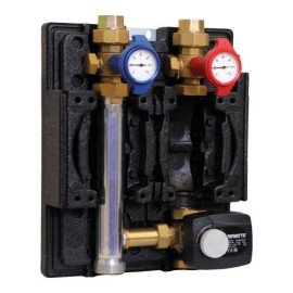 Насосная группа WATTS HKM25 со смесителем для теплого пола