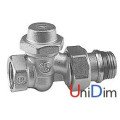 Клапан радиаторный проходной отсечный 3/4 GAICOMINI R15х034