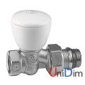 Клапан радиаторный ручной проходной 1/2 GIACOMINI R6х033