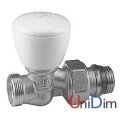 Клапан радиаторный ручной проходной 1/2x18 GIACOMINI R27X034