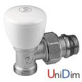 Клапан радиаторный ручной угловой 1/2x16 GIACOMINI R25х033