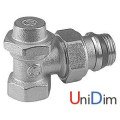 Клапан радиаторный угловой отсечный 1" GIACOMINI R14х035