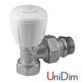 Клапан угловой термостатический микрометрический 1/2x1/2 GIACOMINI R421х133