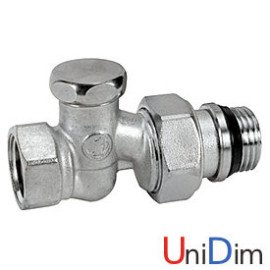 Клапан радиаторный проходной отсечный 1/2 GIACOMINI R17х033