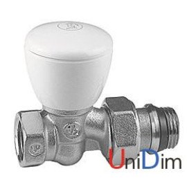 Клапан радиаторный ручной проходной 1/2 GIACOMINI R6х033
