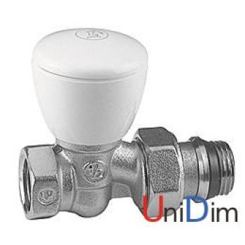 Клапан радиаторный ручной проходной 1/2 GIACOMINI R6х033