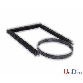 Кронштейн металевий для фіксації димоходу 100 мм Кронштейн металевий для фіксації димоходу 100 мм