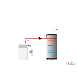 Контроллер для циркуляционного насоса ГВС TECH ST-21 СWU