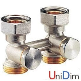 Клапан проходной никелированный 3/4 x 3/4 GIACOMINI R387X002