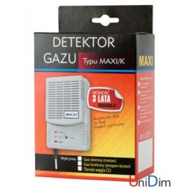 Детектор газу (газоаналізатор, сигналізатор газу) MAXI/K