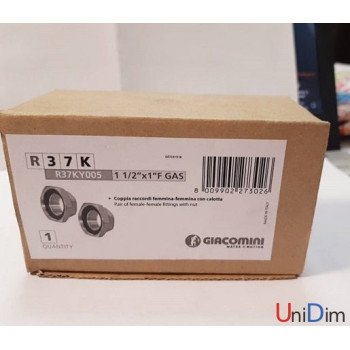 Гайки для циркуляційного насоса 11/2x1 Giacomini R37KY005 Гайки для циркуляційного насоса 11/2x1 Giacomini R37KY005