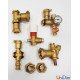 Комплект арматури для колекторів теплої підлоги Giacomini R557KY001 Комплект арматури для колекторів теплої підлоги Giacomini R557KY001