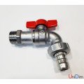Кран шаровой садовый с ручкой-бабочкой ½ Giacomini R620X003