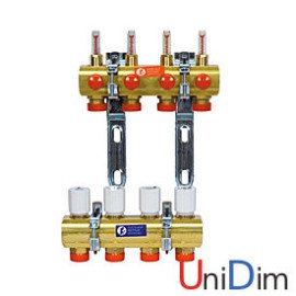 Збірний колекторний вузол з витратомірами GIACOMINI R553FY043