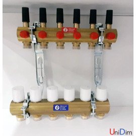 Збірний колекторний вузол з витратомірами GIACOMINI R553FY043