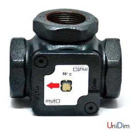 Трехходовой термостатический смесительный клапан MUT TM 2000 1½" 55℃