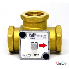 Трехходовой смесительный клапан MUT TM 3000-G 1" 63℃