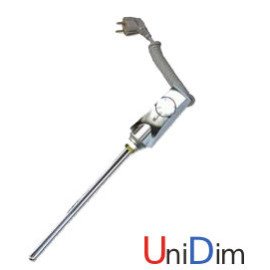 ТЕН з терморегулятором хромований для рушникосушки HEATPOL 900 Вт