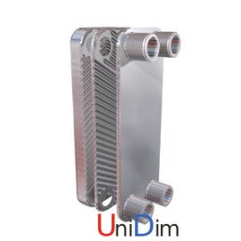 Пластинчастий паяний теплообмінник Secespol (HEXONIC) LA22-60-3/4 60-80 кВт