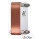 Пластинчатый паянный теплообменник Secespol (HEXONIC) LB31-40-2S-1 Пластинчатый паянный теплообменник Secespol (HEXONIC) LB31-40-2S-1