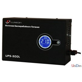 ИБП c правильной синусоидой  Luxeon UPS 500L