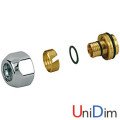  Переходник для трубы 16 x (16x2) GIACOMINI T179MX009
