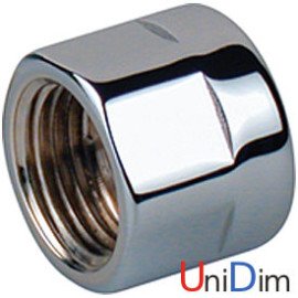 Переходник хромированный 1/2x16 GIACOMINI T177X010 Переходник хромированный 1/2x16 GIACOMINI T177X010