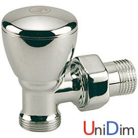 Клапан для полотенцесушителя угловой ручной 1/2"x16 GIACOMINI T25Cх003