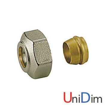 Переходник для медной трубы Giacomini с соединением евроконус R178EX115
