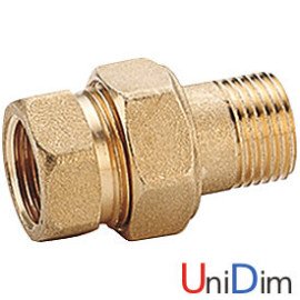 Фитинг прямой разборный (американка) ВН 1¼" Giacomini R18Y006