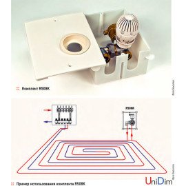 Мультибокс для теплого пола Giacomini 508K 