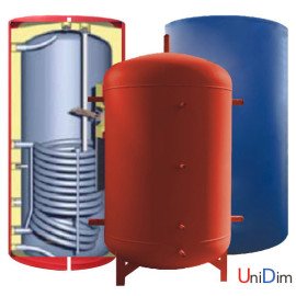 Бак акумулятор гарячої води ЕАI-10-1000 л (1 змійовик) Бак акумулятор гарячої води ЕАI-10-1000 л (1 змійовик)