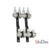 Коллектор латунный в сборе с расходомерами RBM Kit 7 vie "1-3/4"