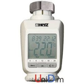 Термоголовка электронная с интегрированным приемником HERZ  8250 01