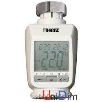 Термоголовка электронная с интегрированным приемником HERZ  8250 01