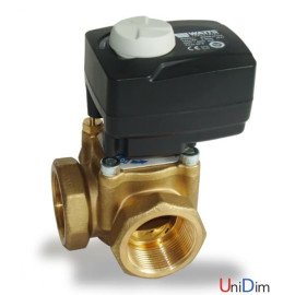 Триходові змішувальні клапани WATTS серії V3GB з приводом M60W "11/4" KVS 15 Триходовий змішувальний клапан WATTS V3GB з приводом M60W 1¼" KVS 15